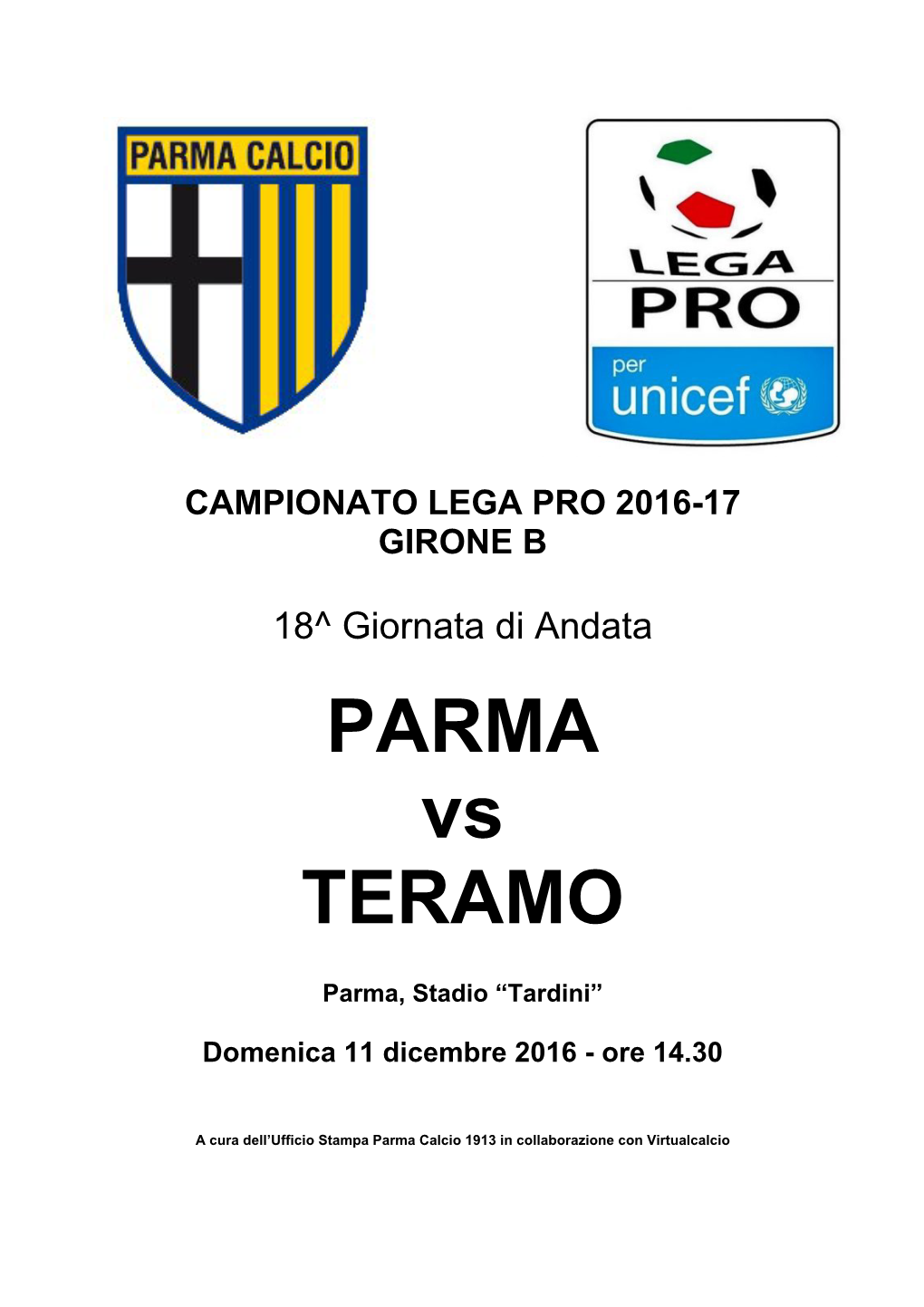 PARMA Vs TERAMO