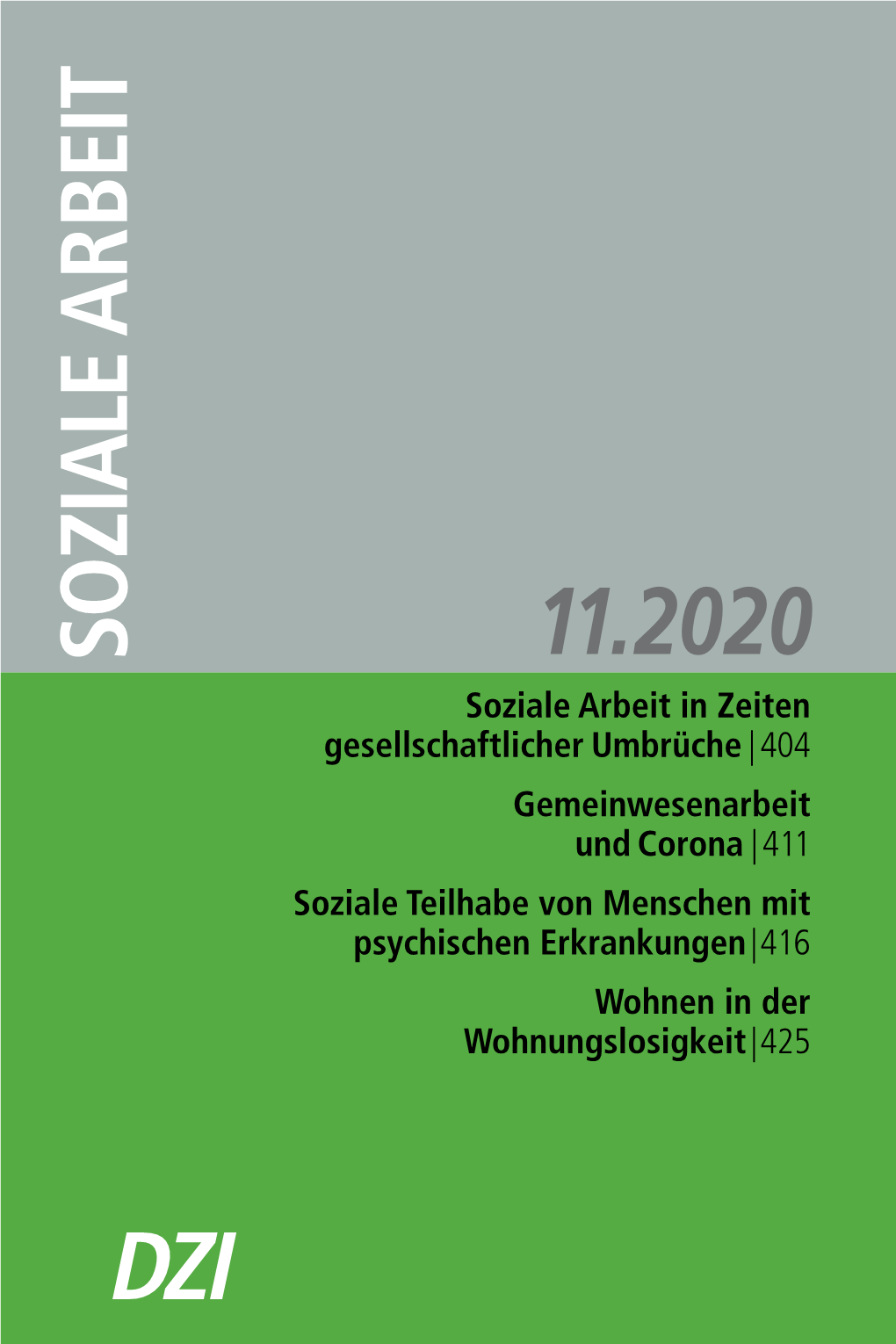 So Ziale a Rbeit 11.2020