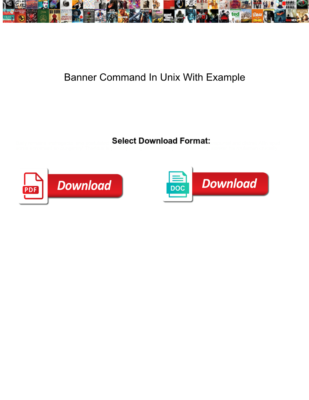 Banner Command in Unix with Example Juice