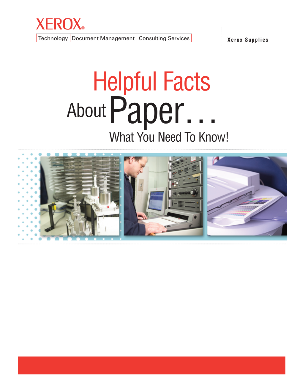 Helpful Facts About Paper (PDF)