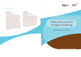 Trade Union Use of ICT in Support of Learning