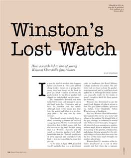 Wt 2013 02: History Winston Chruchill's Watch
