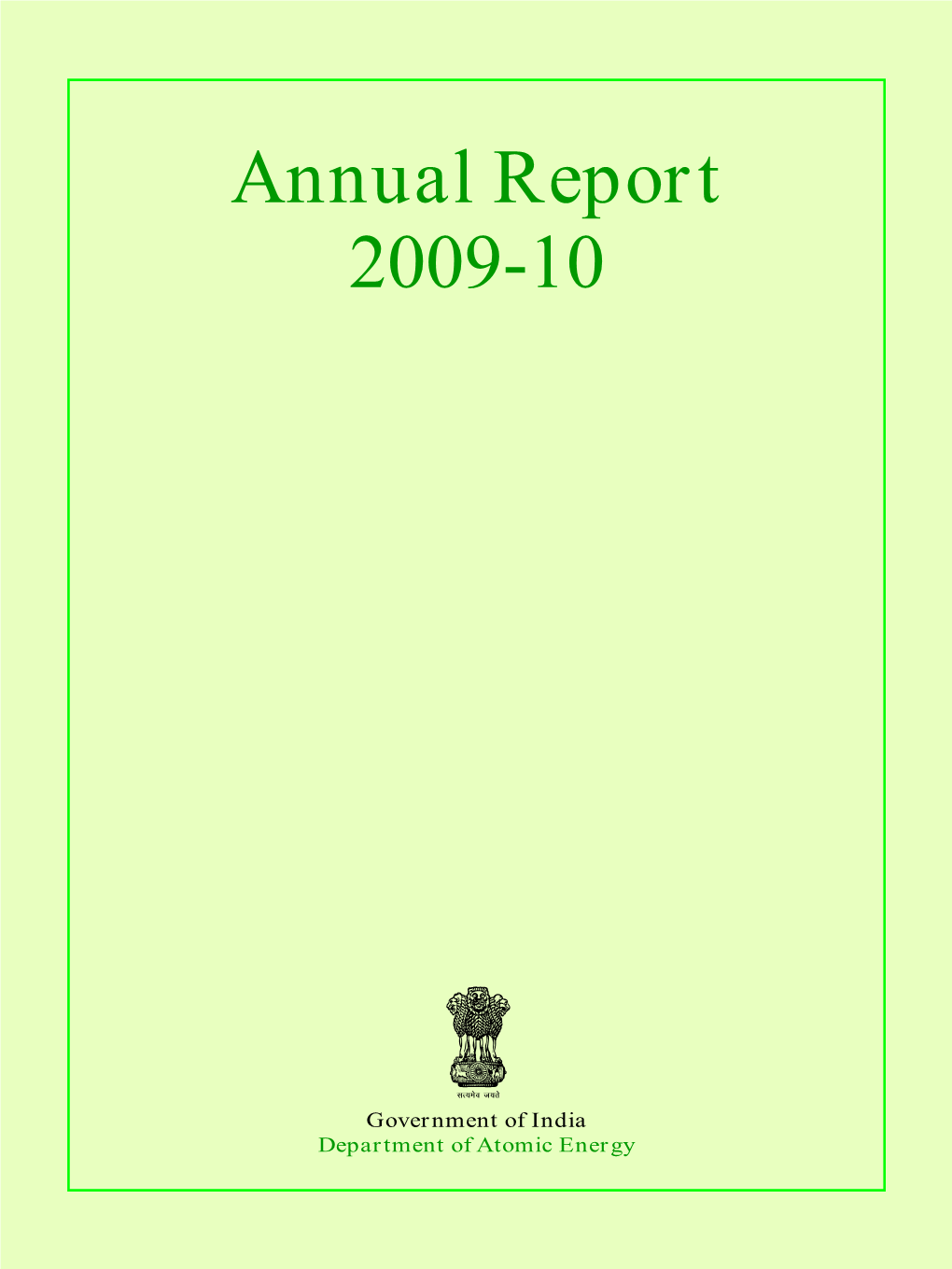 Annual Report 2009-10