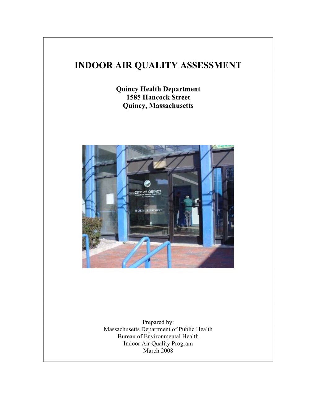 Indoor Air Quality Assessment