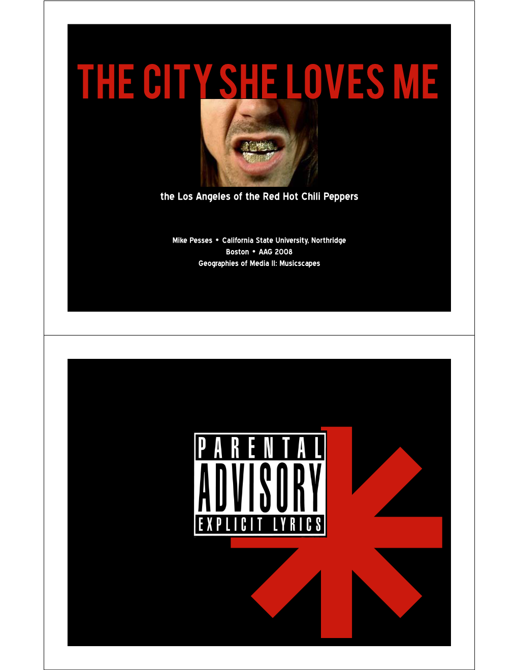 The City She Loves Me