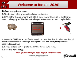 Botball 2020!