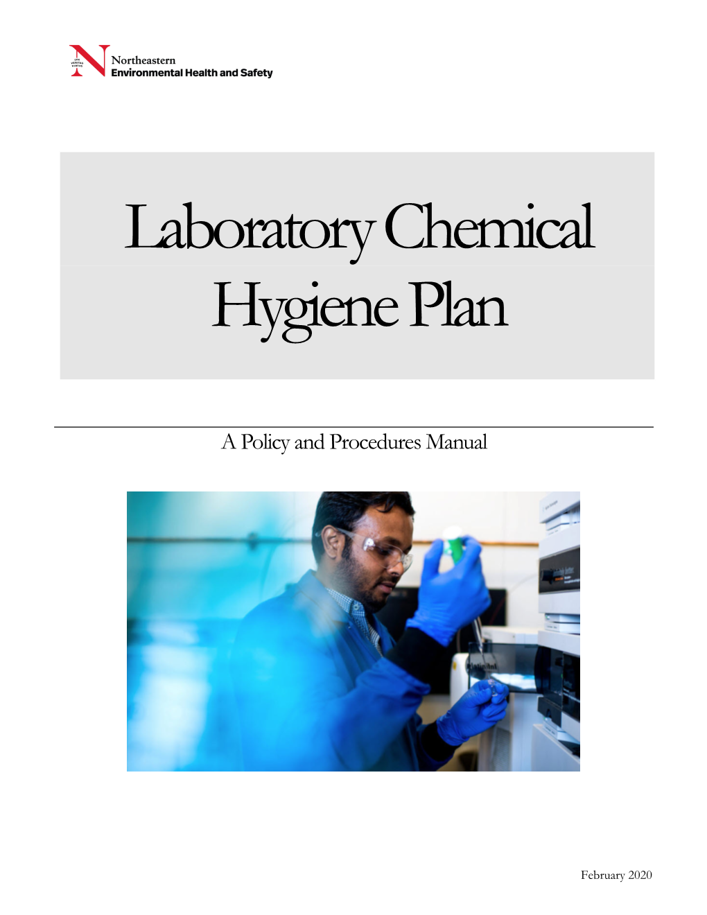 Laboratory Chemical Hygiene Plan