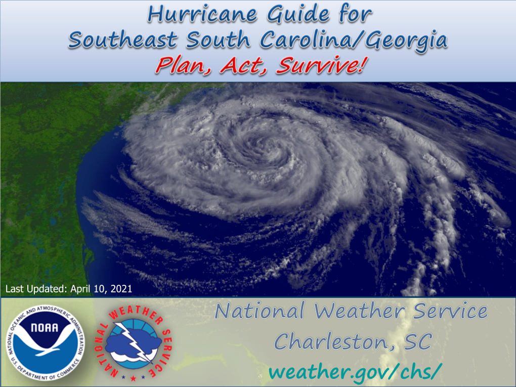 Hurricane Guide for Southeast South Carolina/Georgia