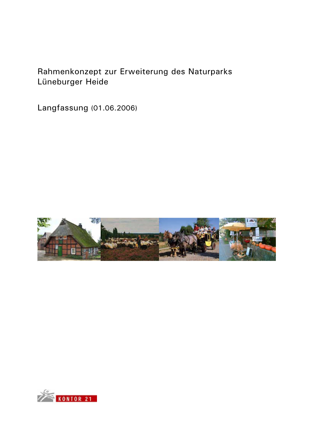 Rahmenkonzept Zur Erweiterung Des Naturparks Lüneburger Heide