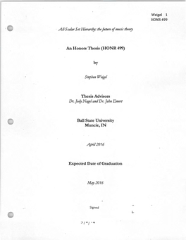 An Honors Thesis (HONR 499)