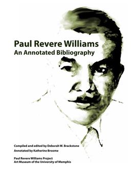 Paul R. Williams Bibliography