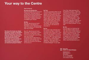 Your Way to the Centre