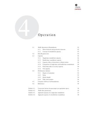 Chapter 4 Operation