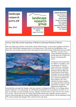 Landscape Research Extra 69