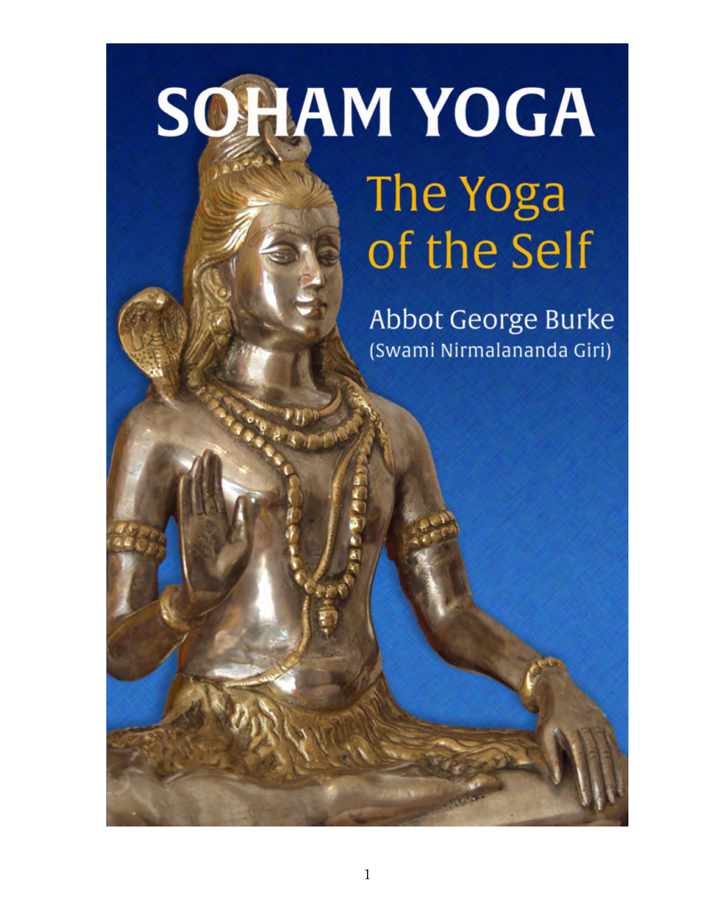Soham Yoga: the Yoga of the Self —