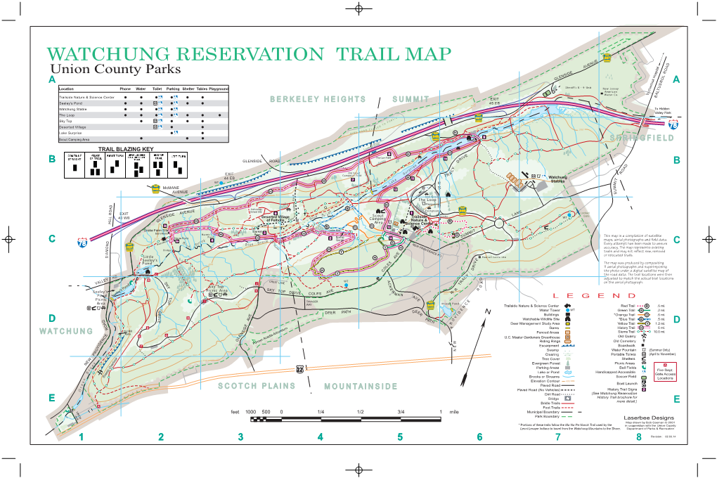 Watchung Trail Map-020314