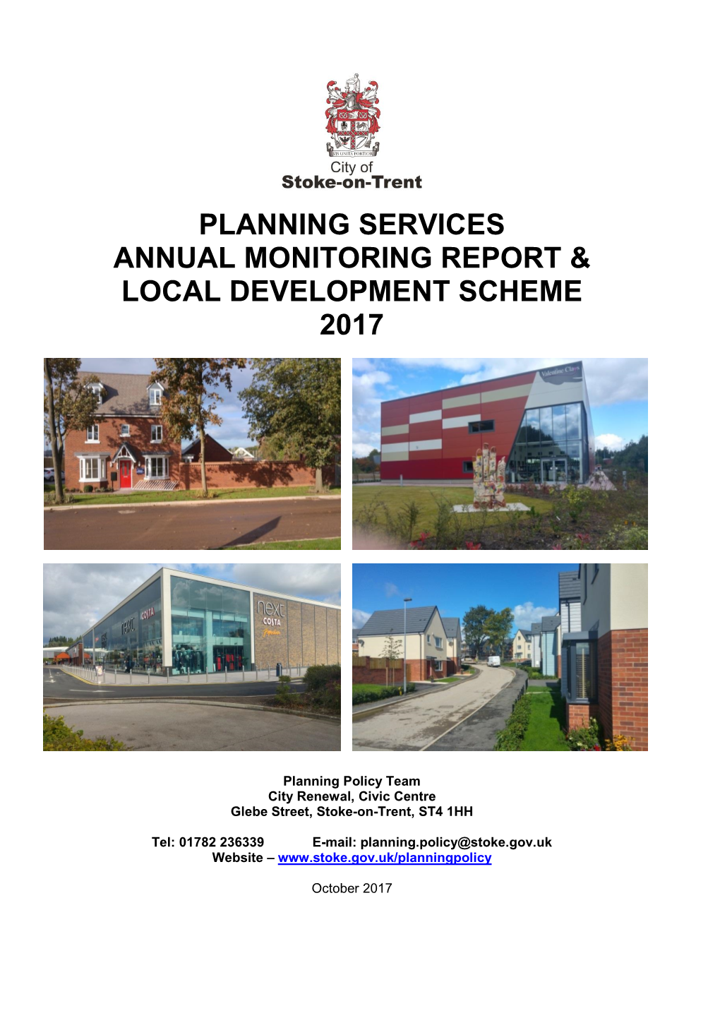 Planning Services Annual Monitoring Report & Local