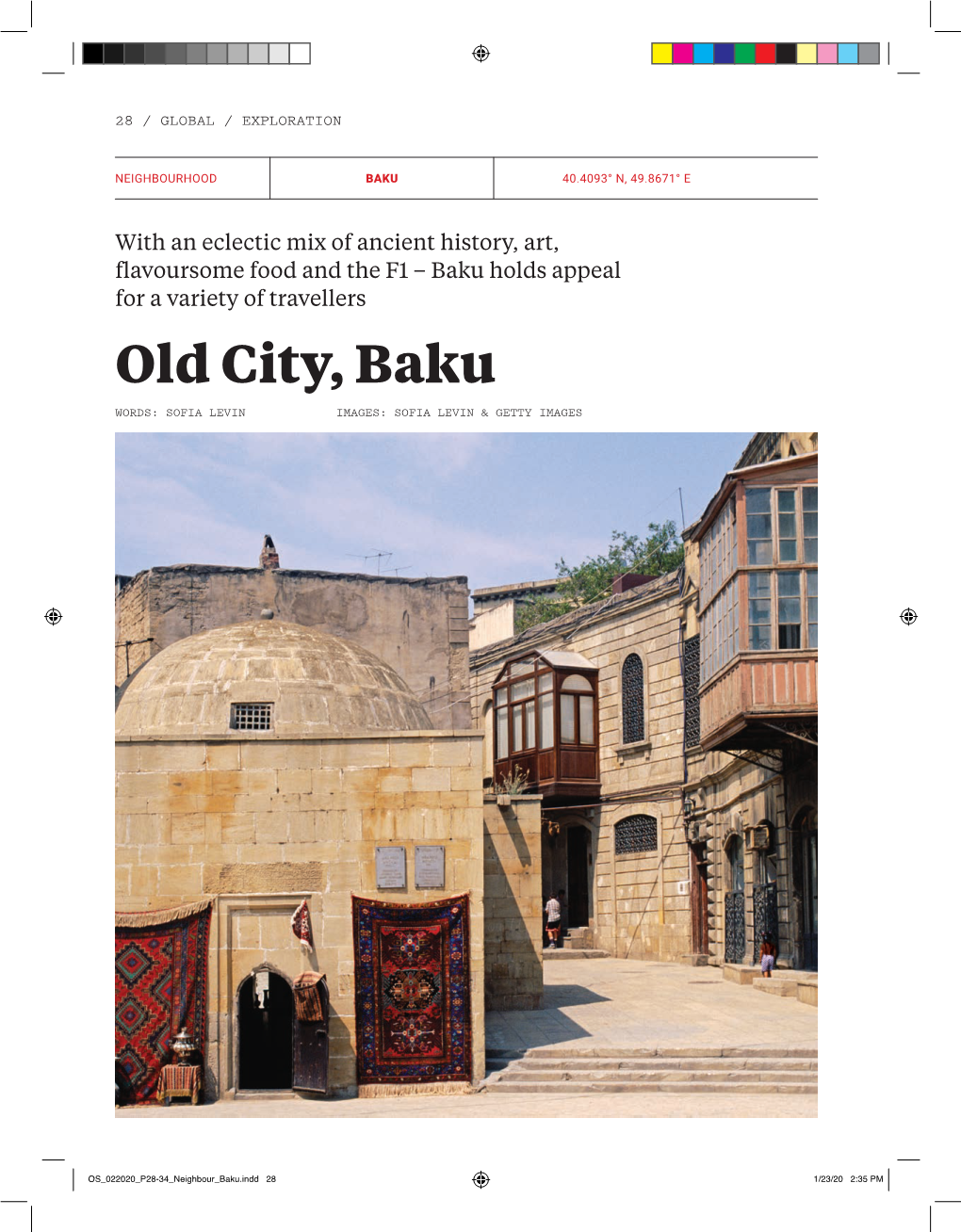 Emirates Open Skies: Baku, Old City