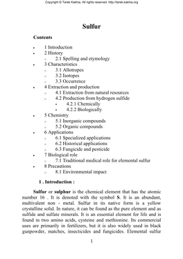 Sulfur Trioxide