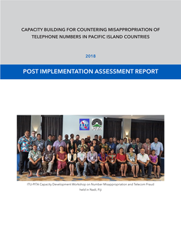 Post Implementation Assessment Report