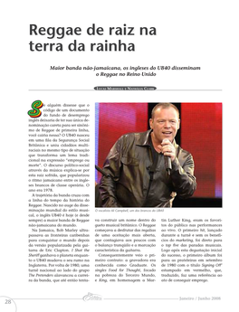 Reggae De Raiz Na Terra Da Rainha