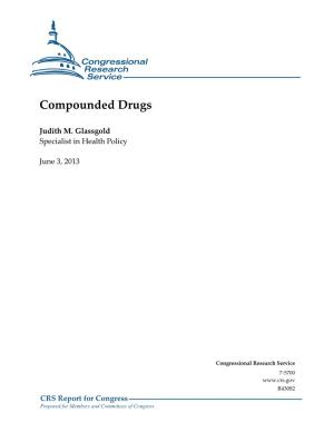 Compounded Drugs