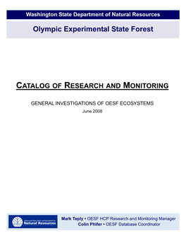 OESF Coverpage Report.Pub