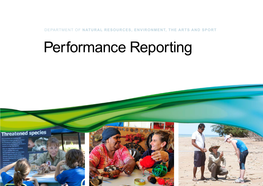 NRETAS Annual Report 2011-12 Performance Reporting