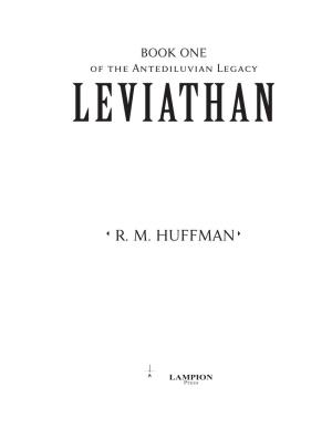 Of the Antediluvian Legacy LEVIATHAN