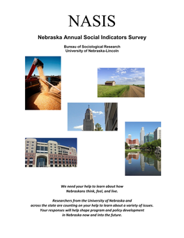 NASIS Nebraska Annual Social Indicators Survey