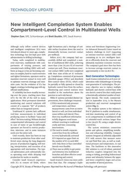 New Intelligent Completion System Enables Compartment-Level Control in Multilateral Wells