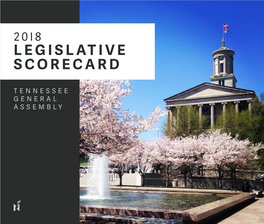 20I8 Legislative Scorecard