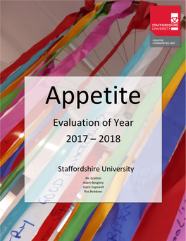 Evaluation of Year 2017 – 2018