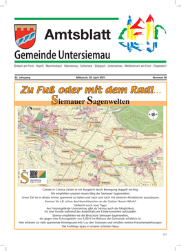Amtsblatt Gemeinde Untersiemau