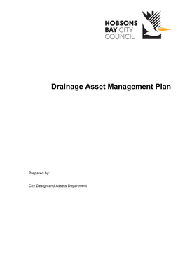 Drainage Asset Management Plan