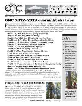 2012-9-ONC-PDX Newsletter