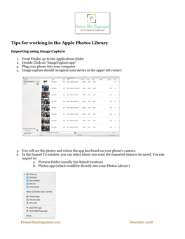 PTO Tips for Apple Photos