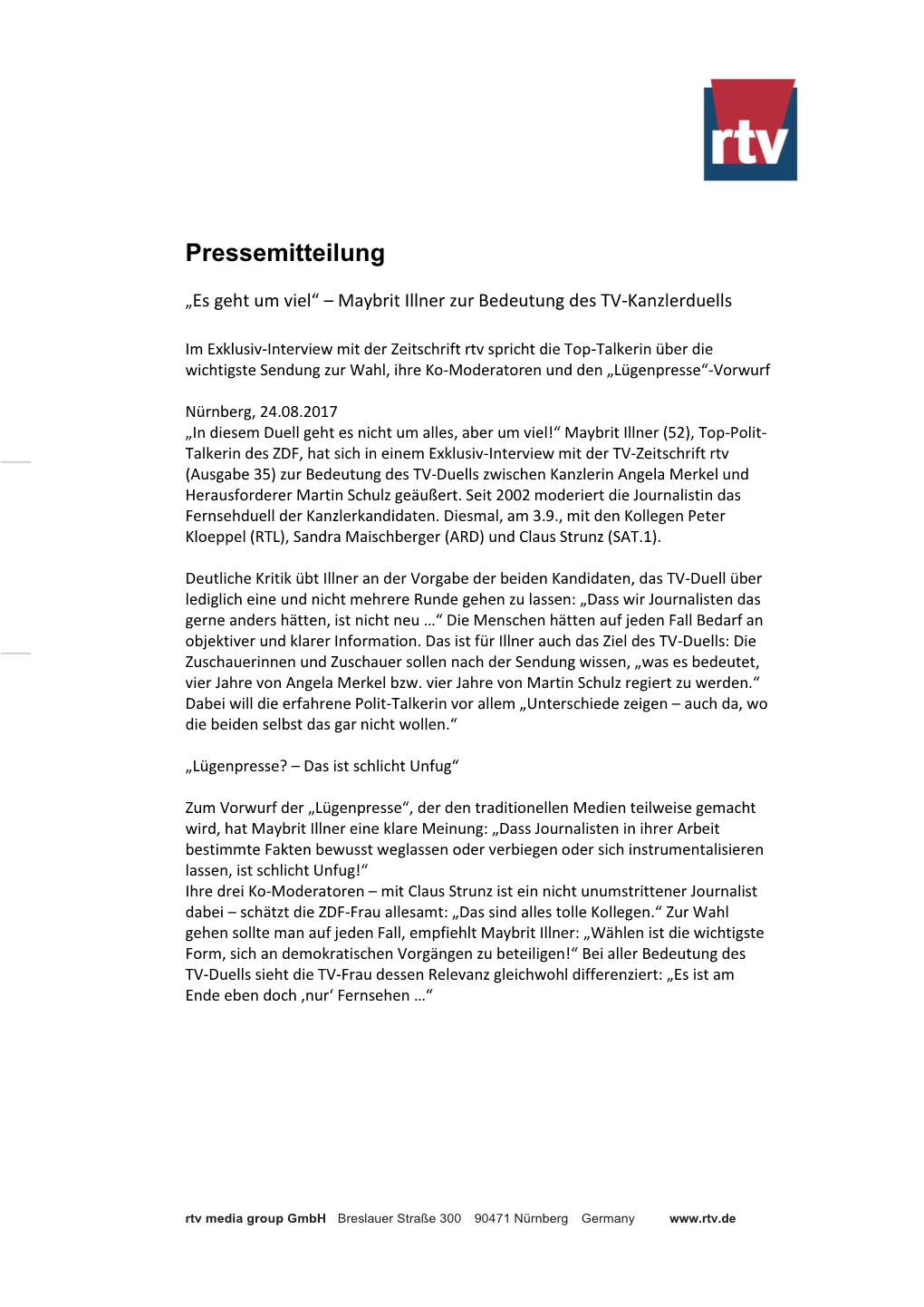 Pressemitteilung