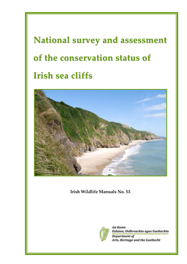 National Survey and Assessment of the Conservation Status of Irish Sea Cliffs