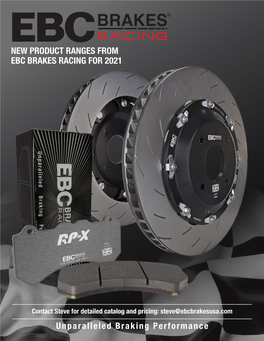 New Product Ranges from Ebc Brakes Racing for 2021
