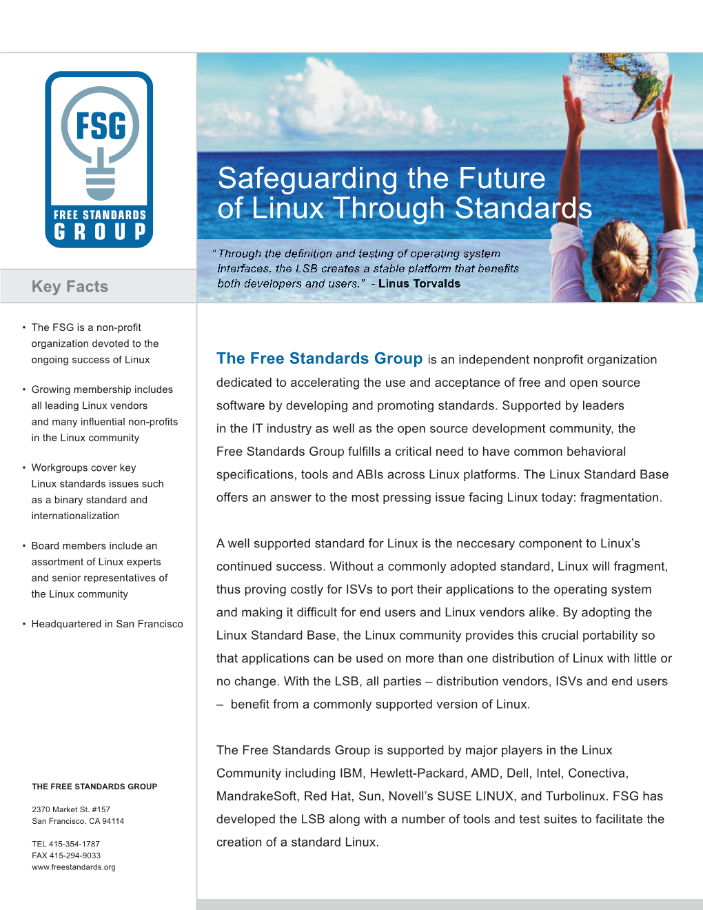 Safeguarding the Future of Linux Through Standards