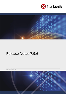 Release Notes 7.9.6
