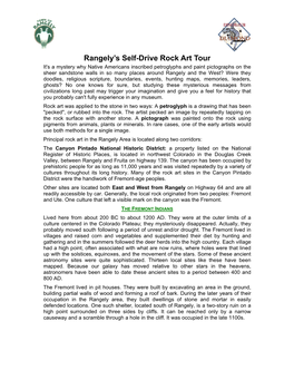 Rangely's Self-Drive Rock Art Tour