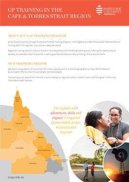 Gp Training in the Cape & Torres Strait Region