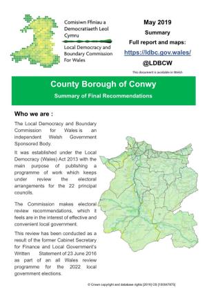 County Borough of Conwy