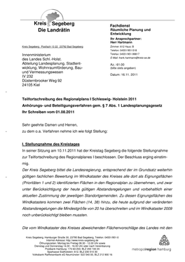 Kreis Segeberg Die Landrätin