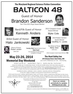 Download the Balticon 48 Flyer!