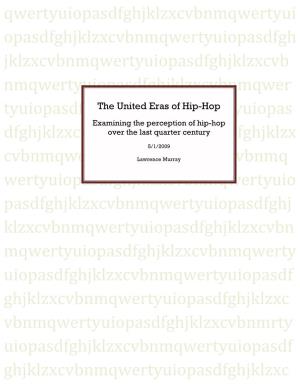 The United Eras of Hip-Hop (1984-2008)