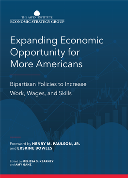 Expanding Economic Opportunity for More Americans