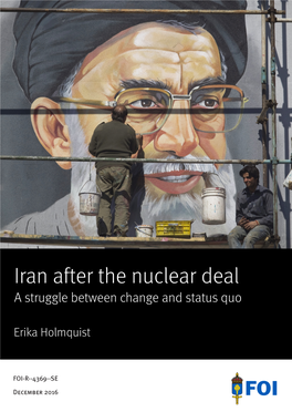 Iran After the Nuclear Deal a Struggle Between Change and Status Quo
